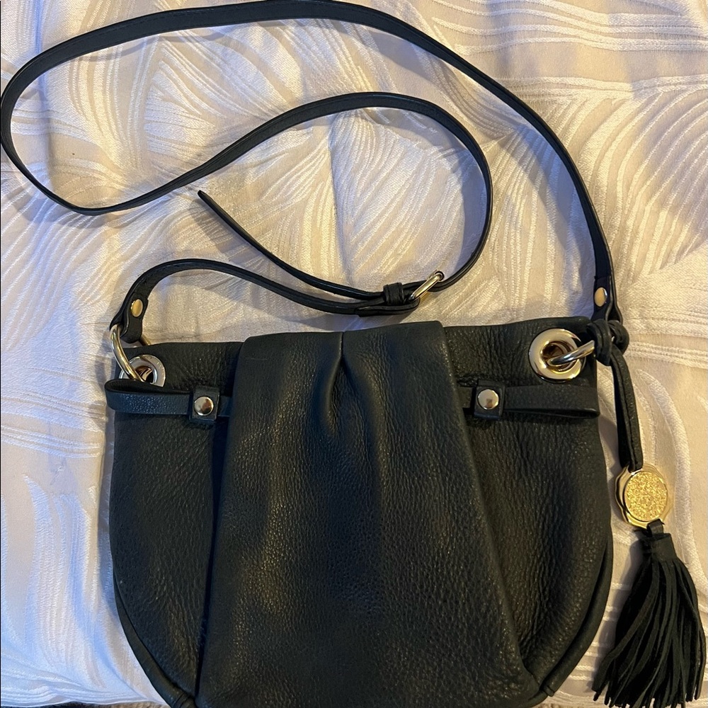 Vince Camuto "Cristina" Pleated Crossbody Bag